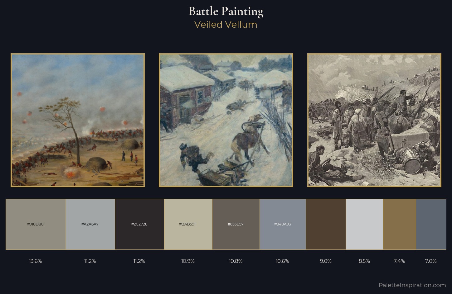 battle painting Palette 10 — Veiled Vellum