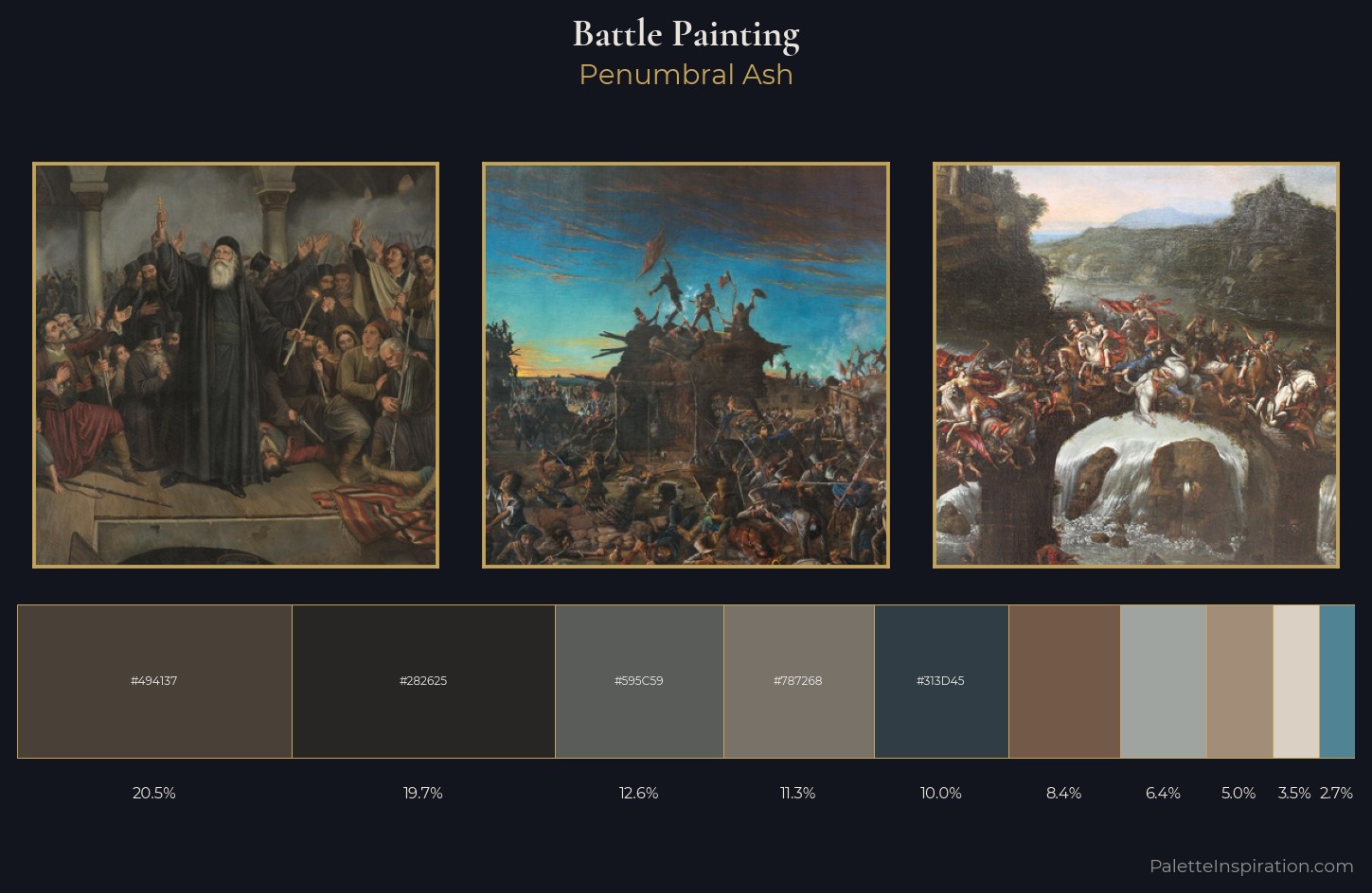 battle painting Palette 19 — Penumbral Ash