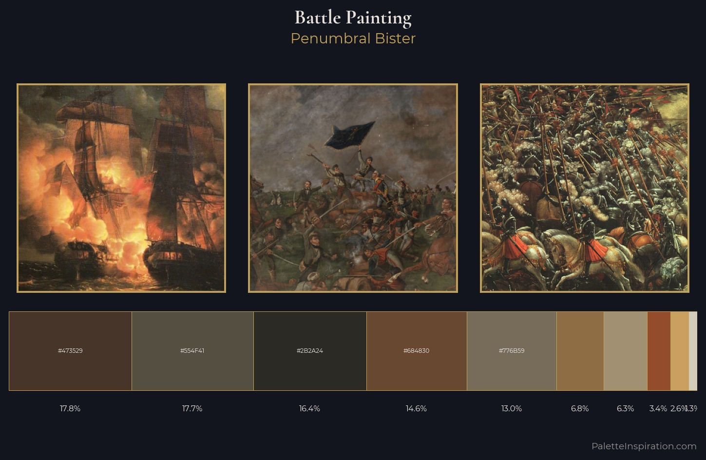 battle painting Palette 21 — Penumbral Bister