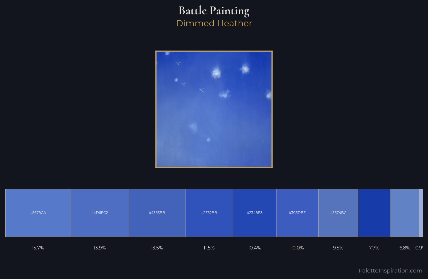 battle painting Palette 22 — Dimmed Heather