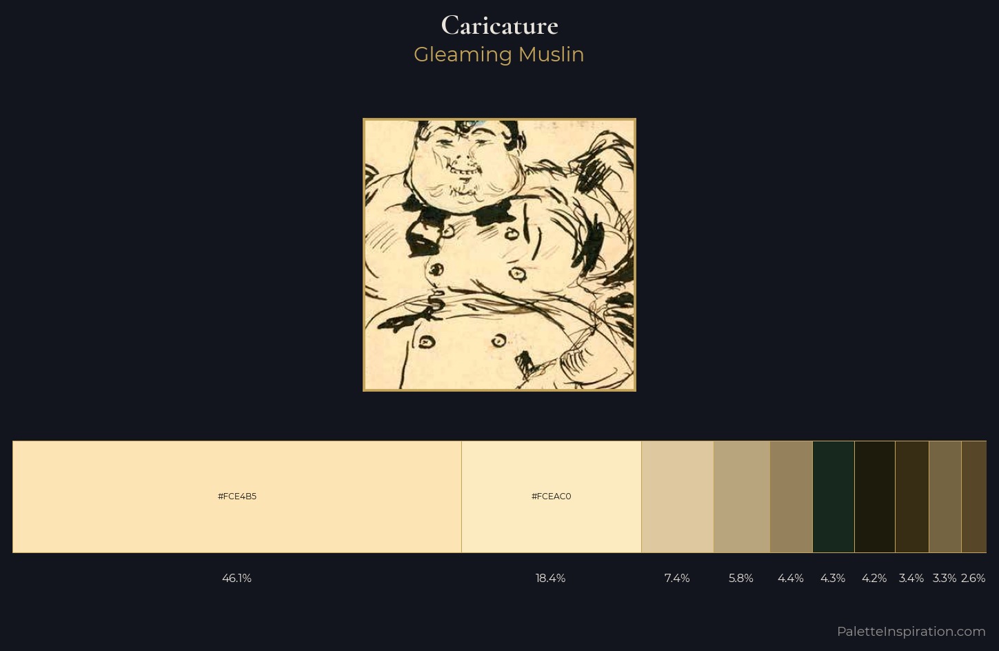 caricature Palette 3 — Gleaming Muslin