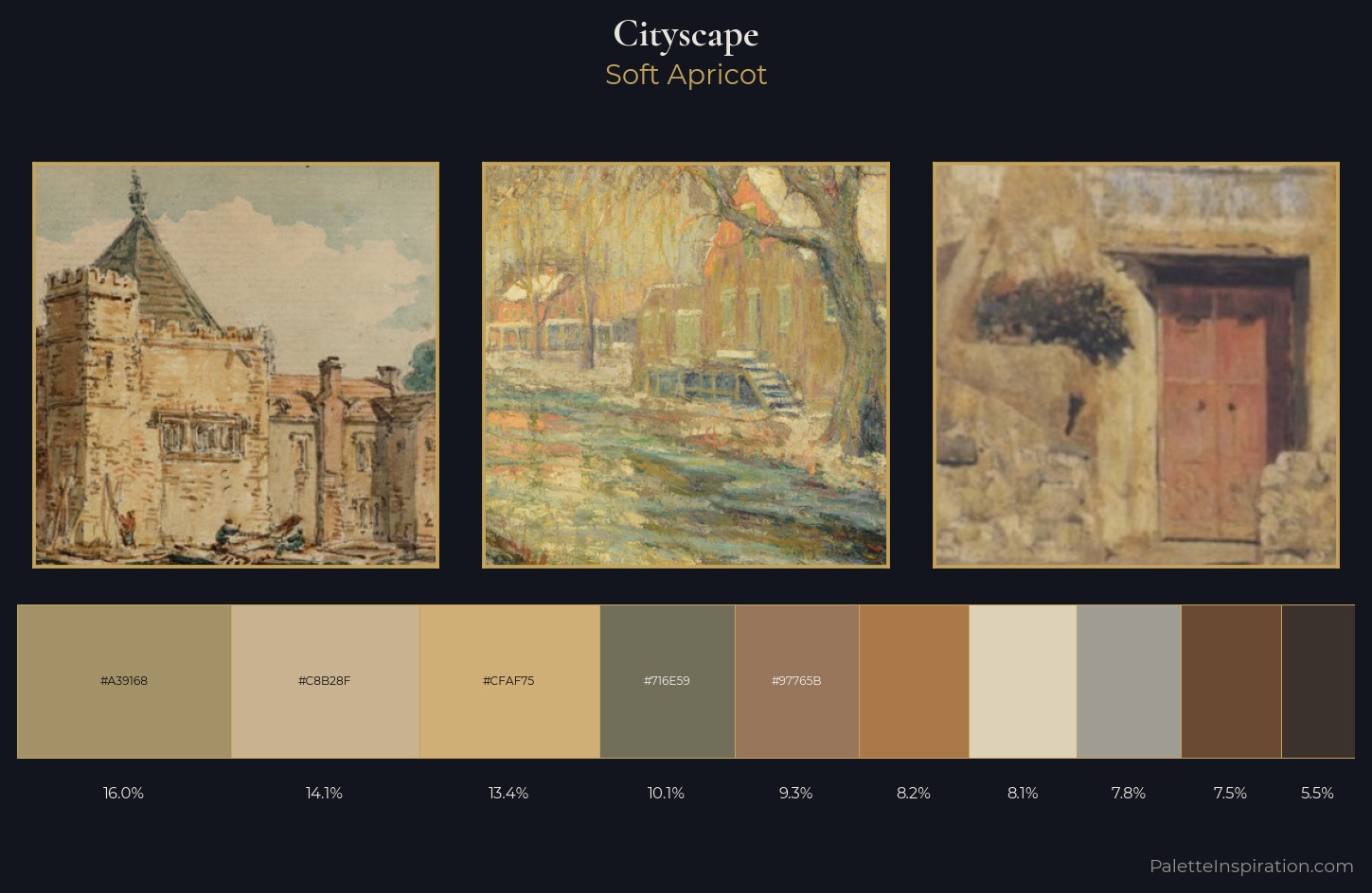cityscape Palette 9 — Soft Apricot
