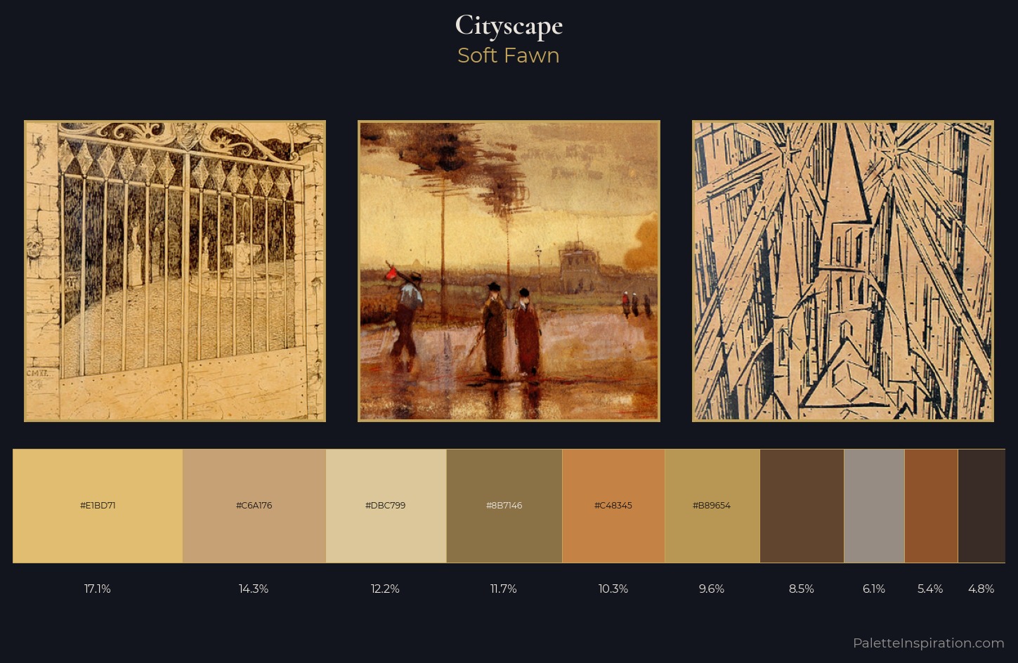 cityscape Palette 13 — Soft Fawn
