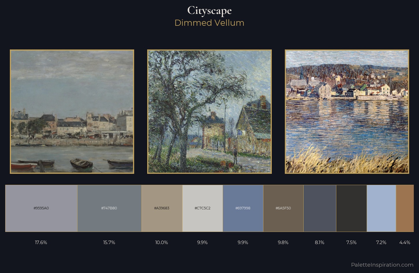 cityscape Palette 17 — Dimmed Vellum