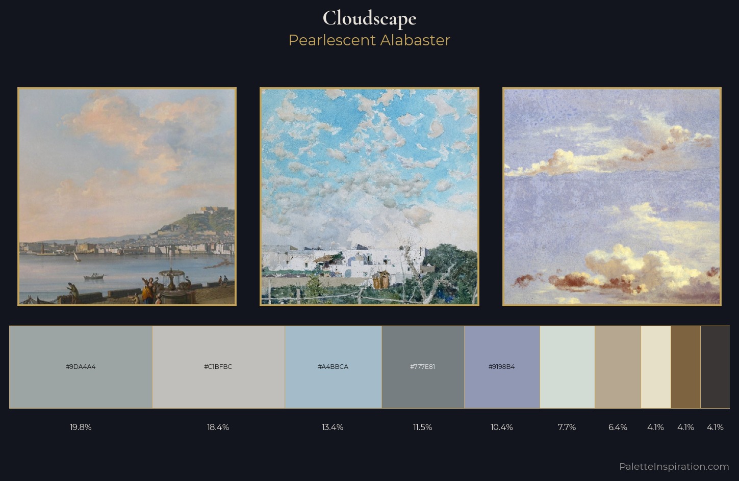 cloudscape Palette 2 — Pearlescent Alabaster