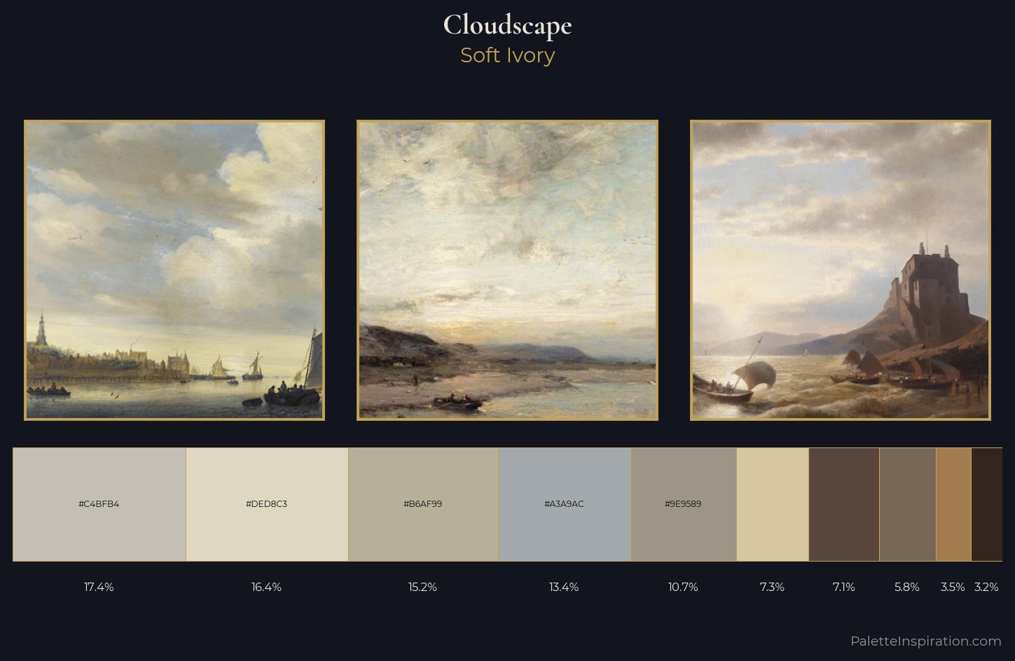 cloudscape Palette 6 — Soft Ivory