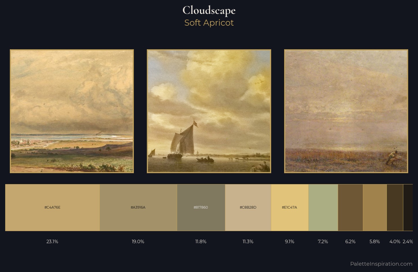 cloudscape Palette 9 — Soft Apricot