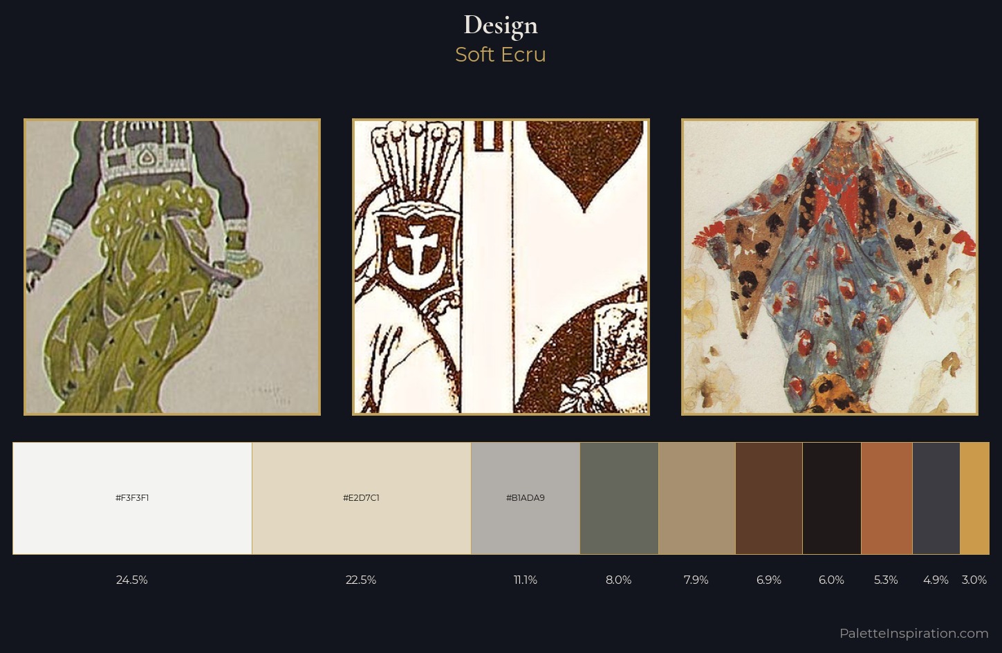 design Palette 14 — Soft Ecru