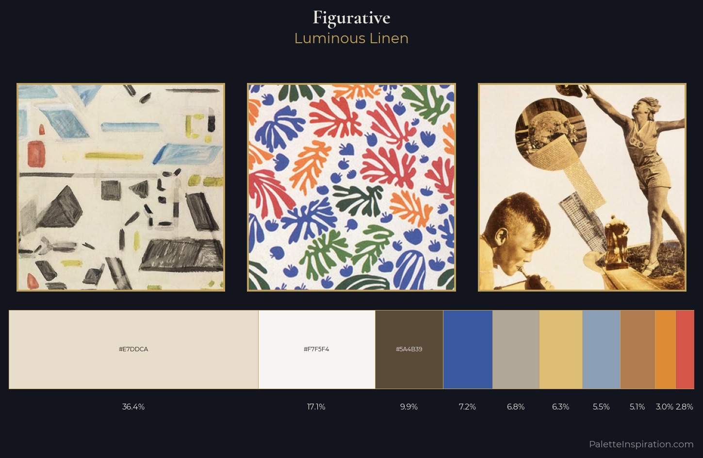 figurative Palette 2 — Luminous Linen