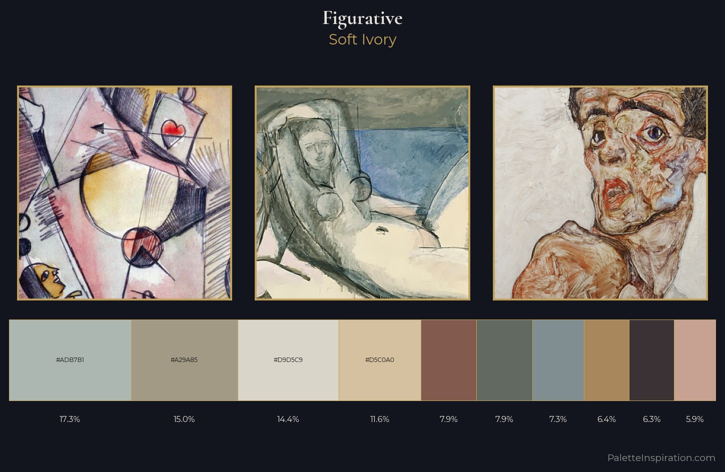 figurative Palette 4 — Soft Ivory
