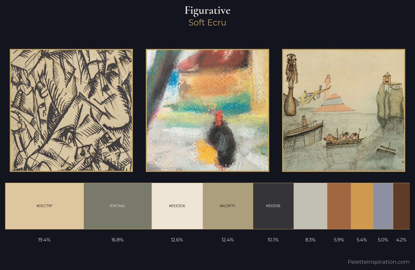 figurative Palette 5 — Soft Ecru