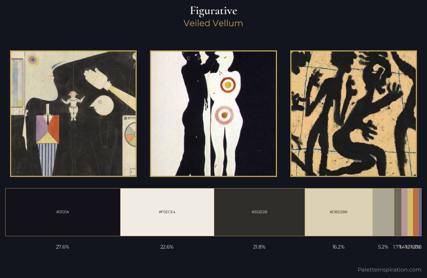 figurative Palette 8 — Veiled Vellum