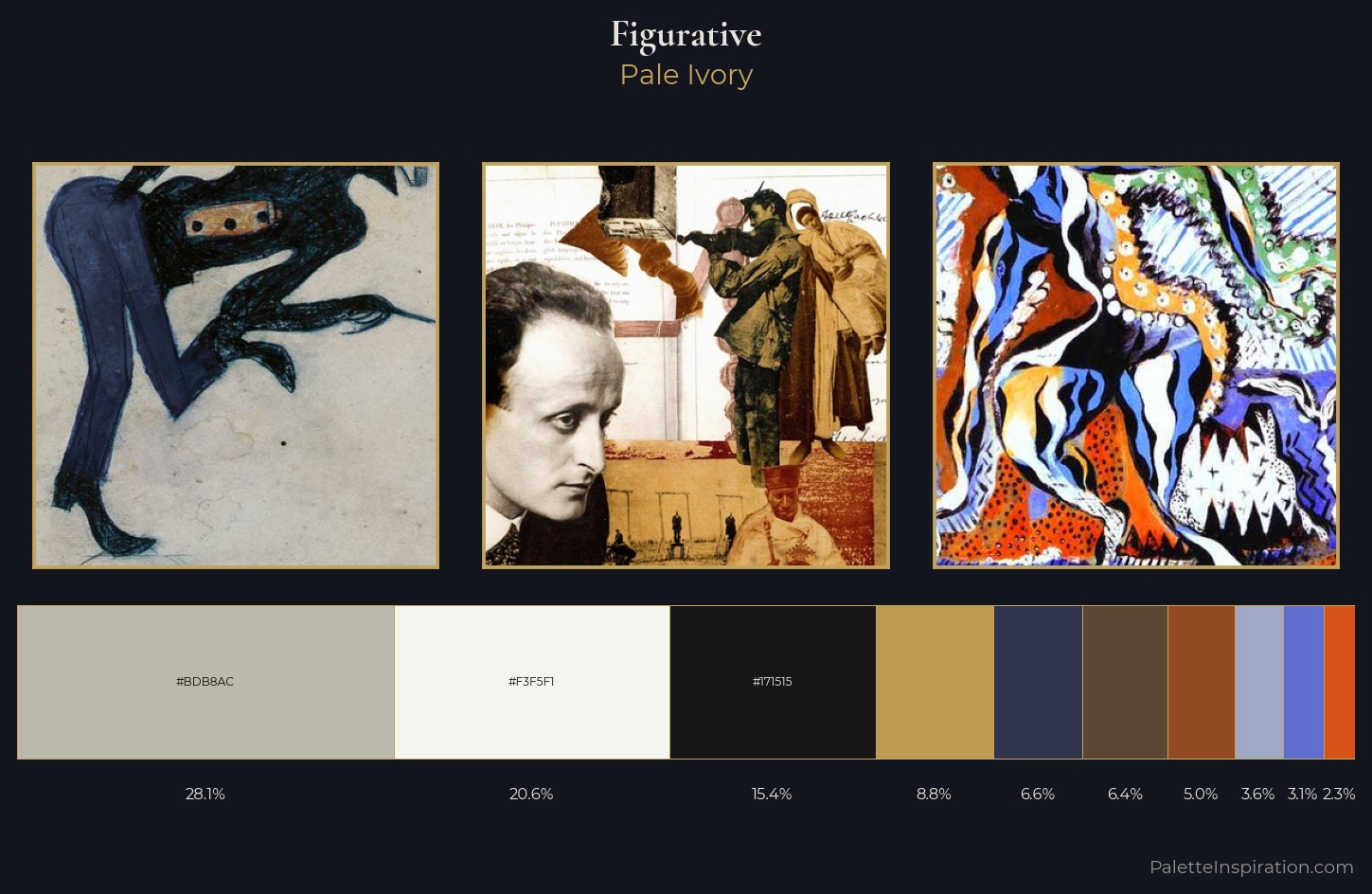 figurative Palette 13 — Pale Ivory