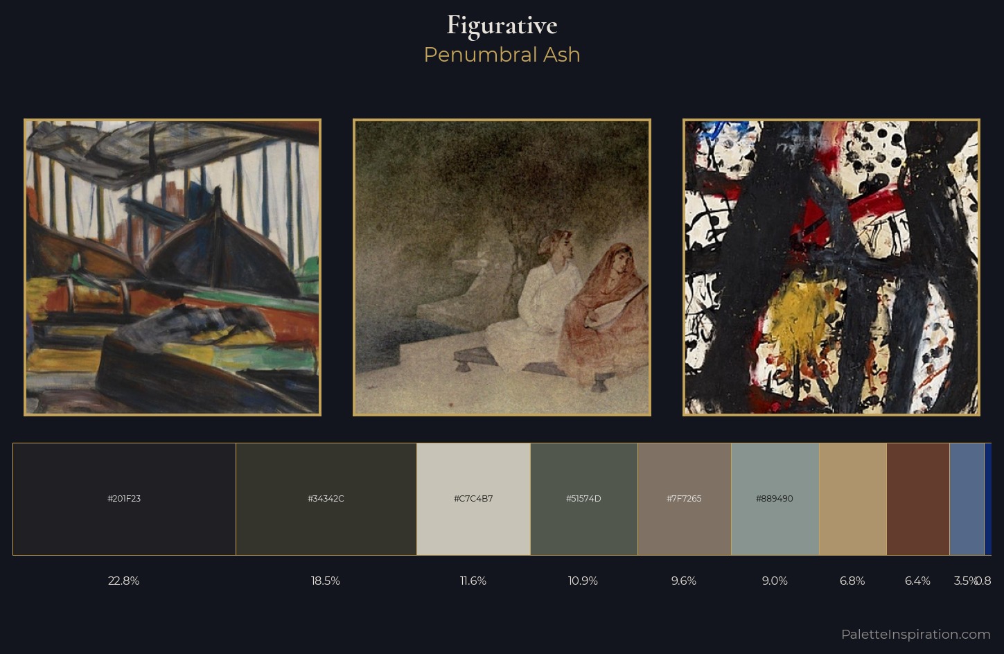 figurative Palette 20 — Penumbral Ash