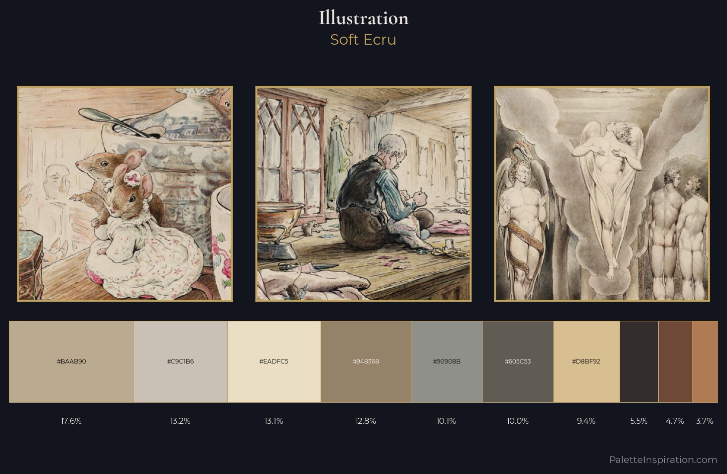 illustration Palette 4 — Soft Ecru