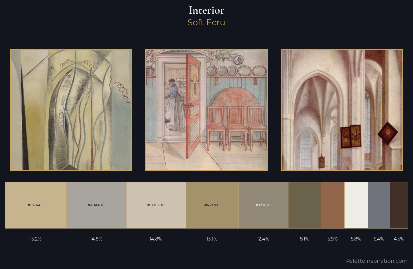 interior Palette 2 — Soft Ecru