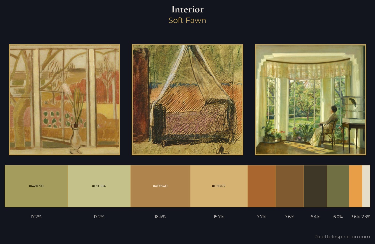 interior Palette 3 — Soft Fawn