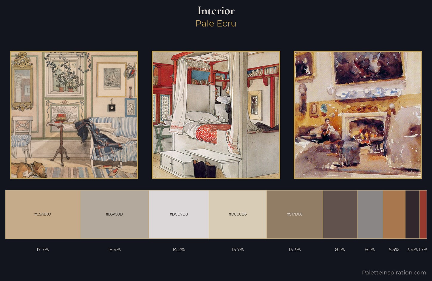 interior Palette 4 — Pale Ecru