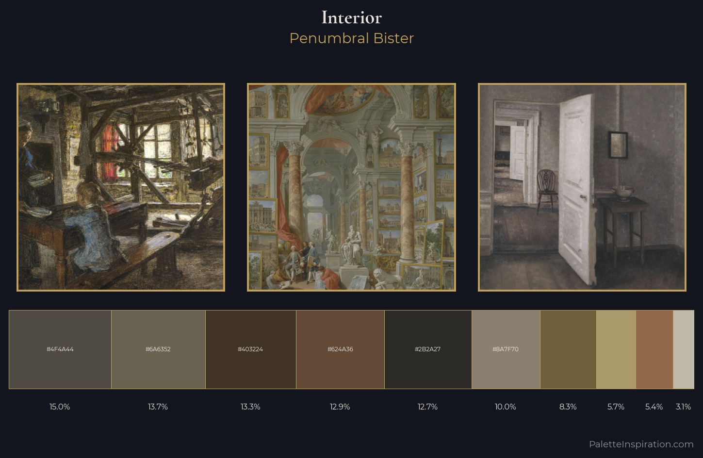 interior Palette 22 — Penumbral Bister