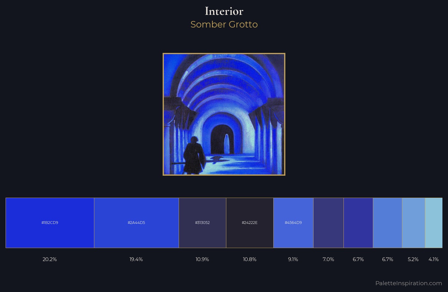 interior Palette 26 — Somber Grotto