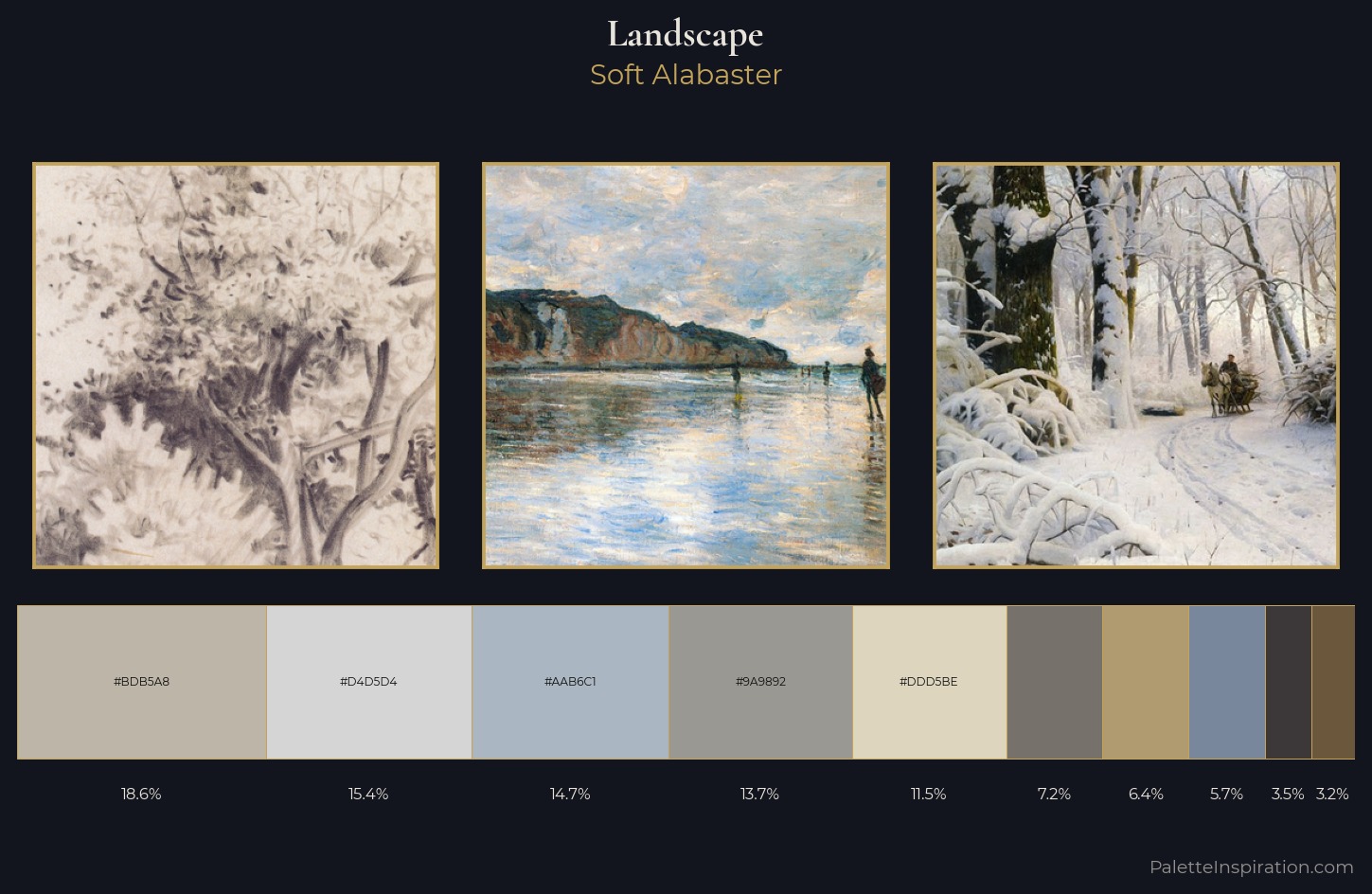 landscape Palette 1 — Soft Alabaster