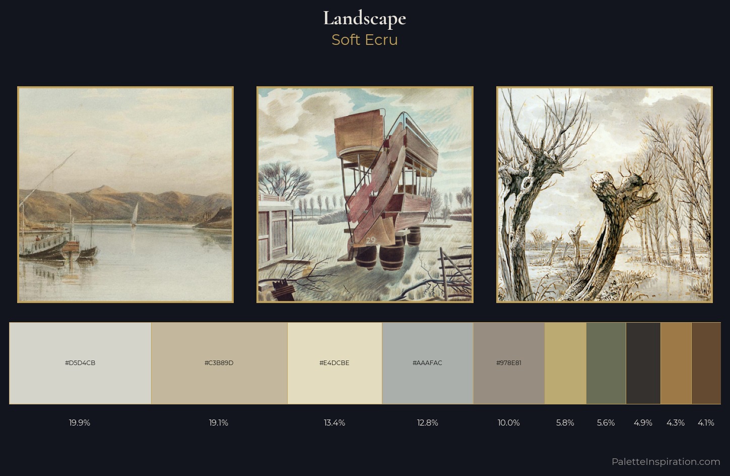 landscape Palette 3 — Soft Ecru
