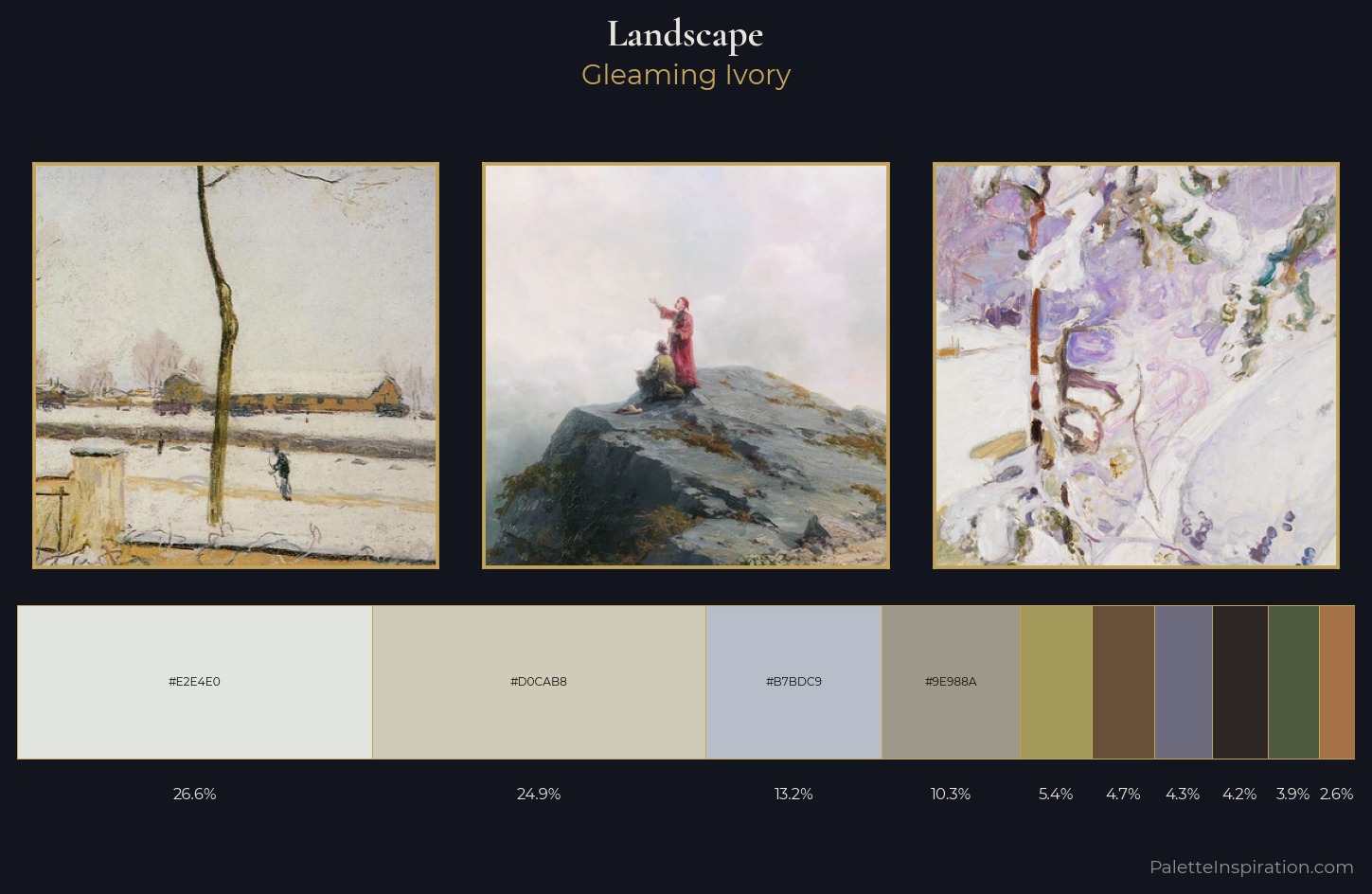 landscape Palette 7 — Gleaming Ivory