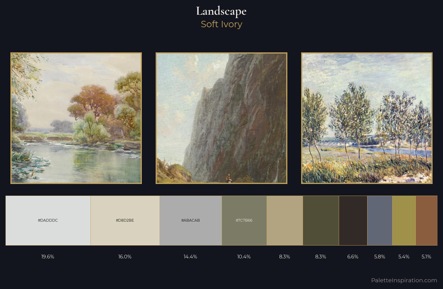 landscape Palette 8 — Soft Ivory