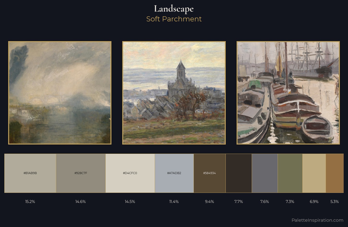 landscape Palette 11 — Soft Parchment