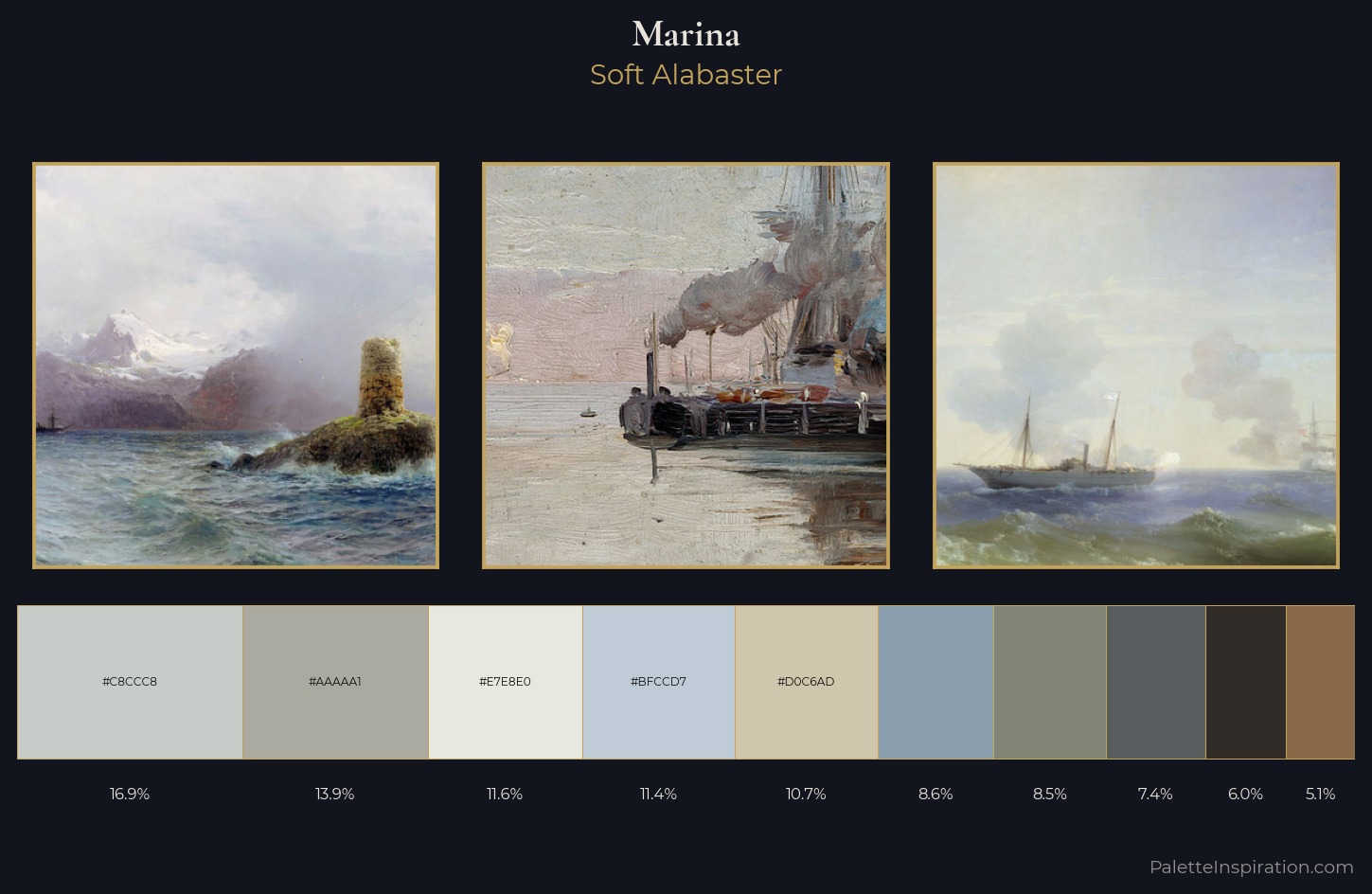 marina Palette 2 — Soft Alabaster