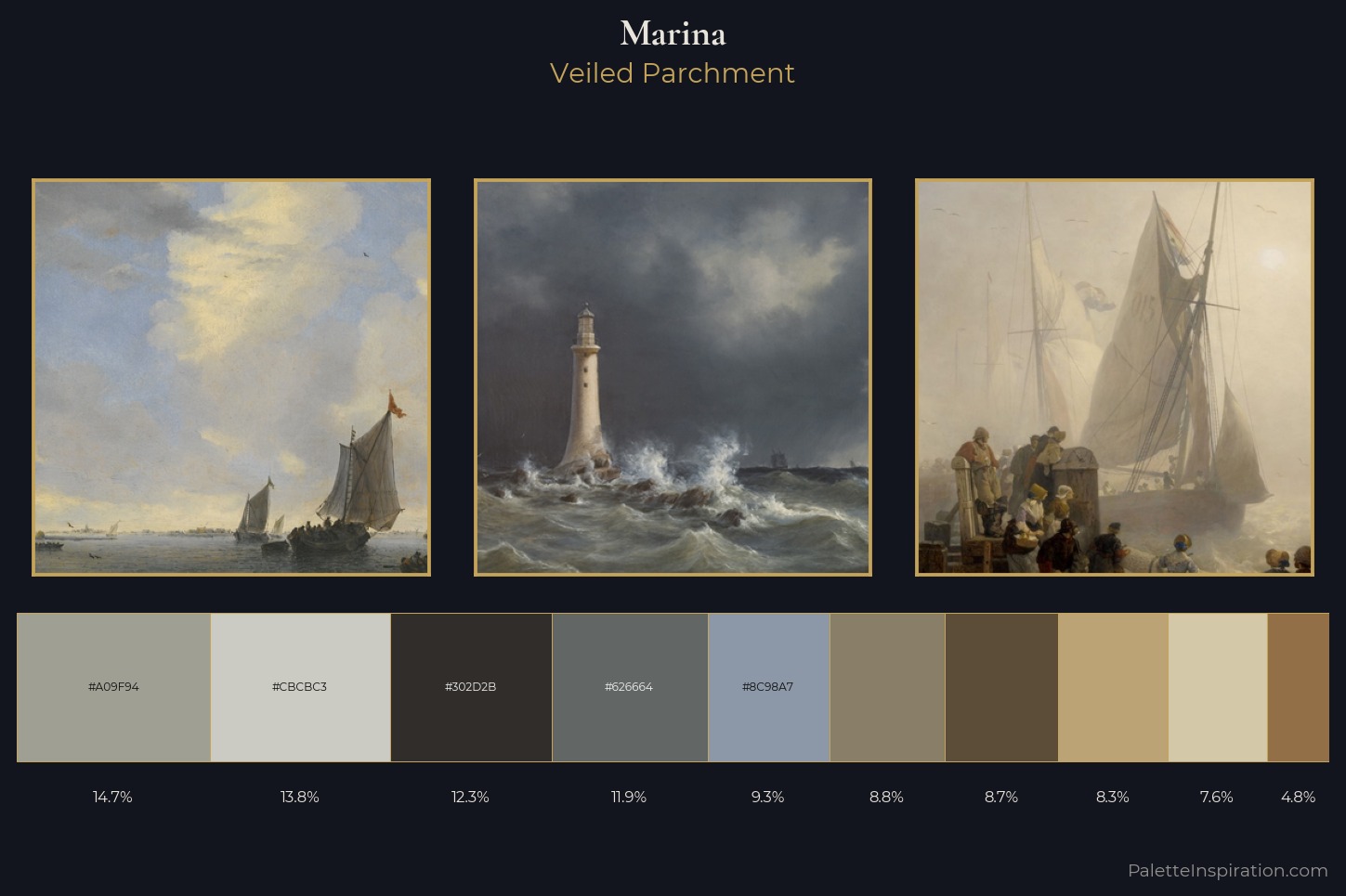 marina Master Palette — Veiled Parchment