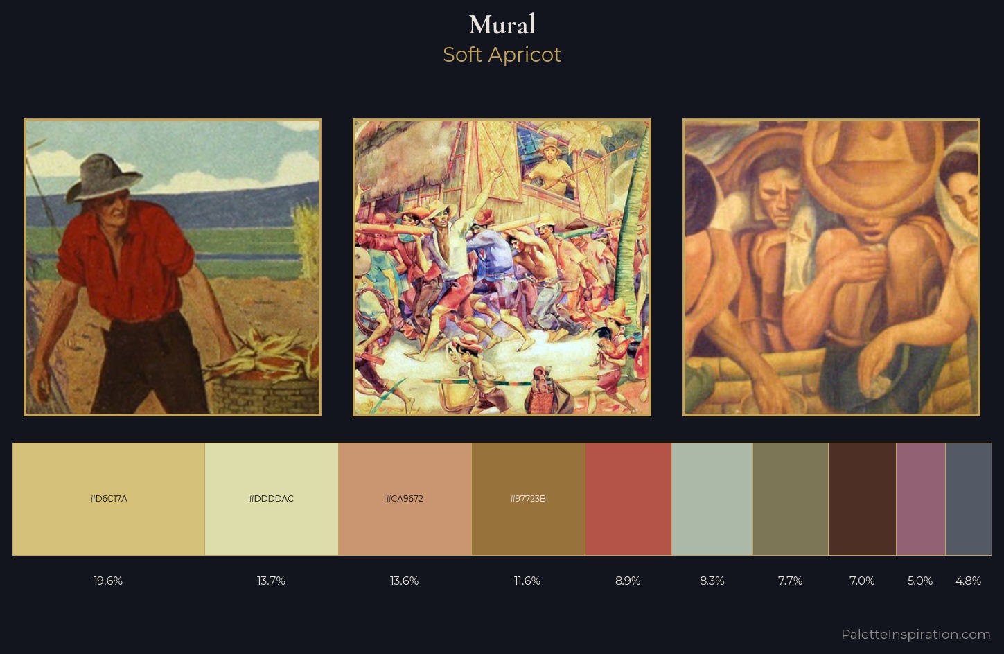 mural Palette 2 — Soft Apricot