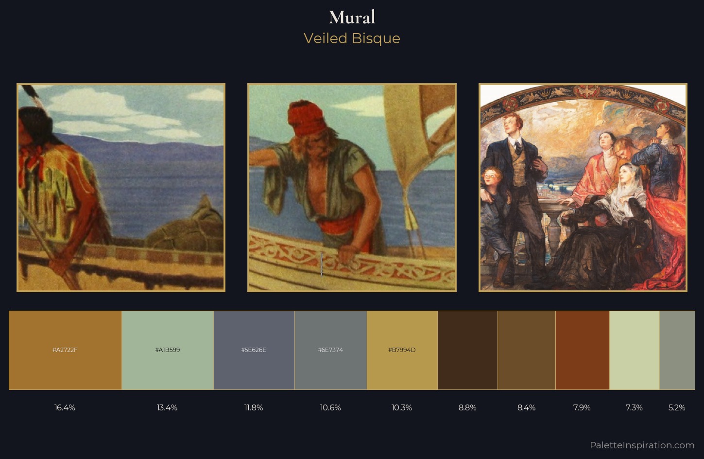 mural Palette 3 — Veiled Bisque
