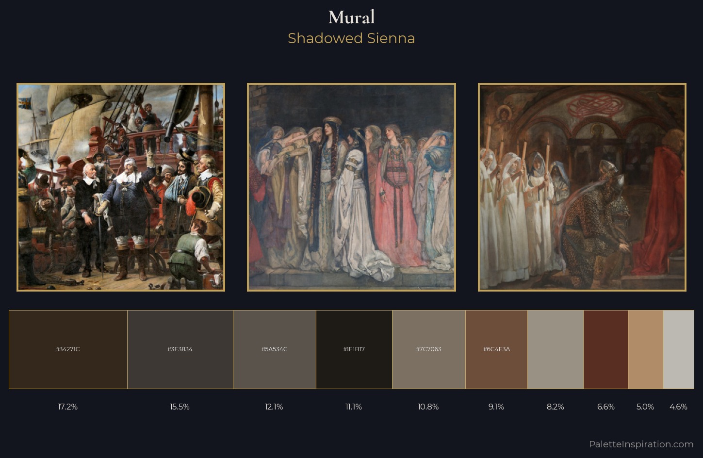 mural Palette 8 — Shadowed Sienna