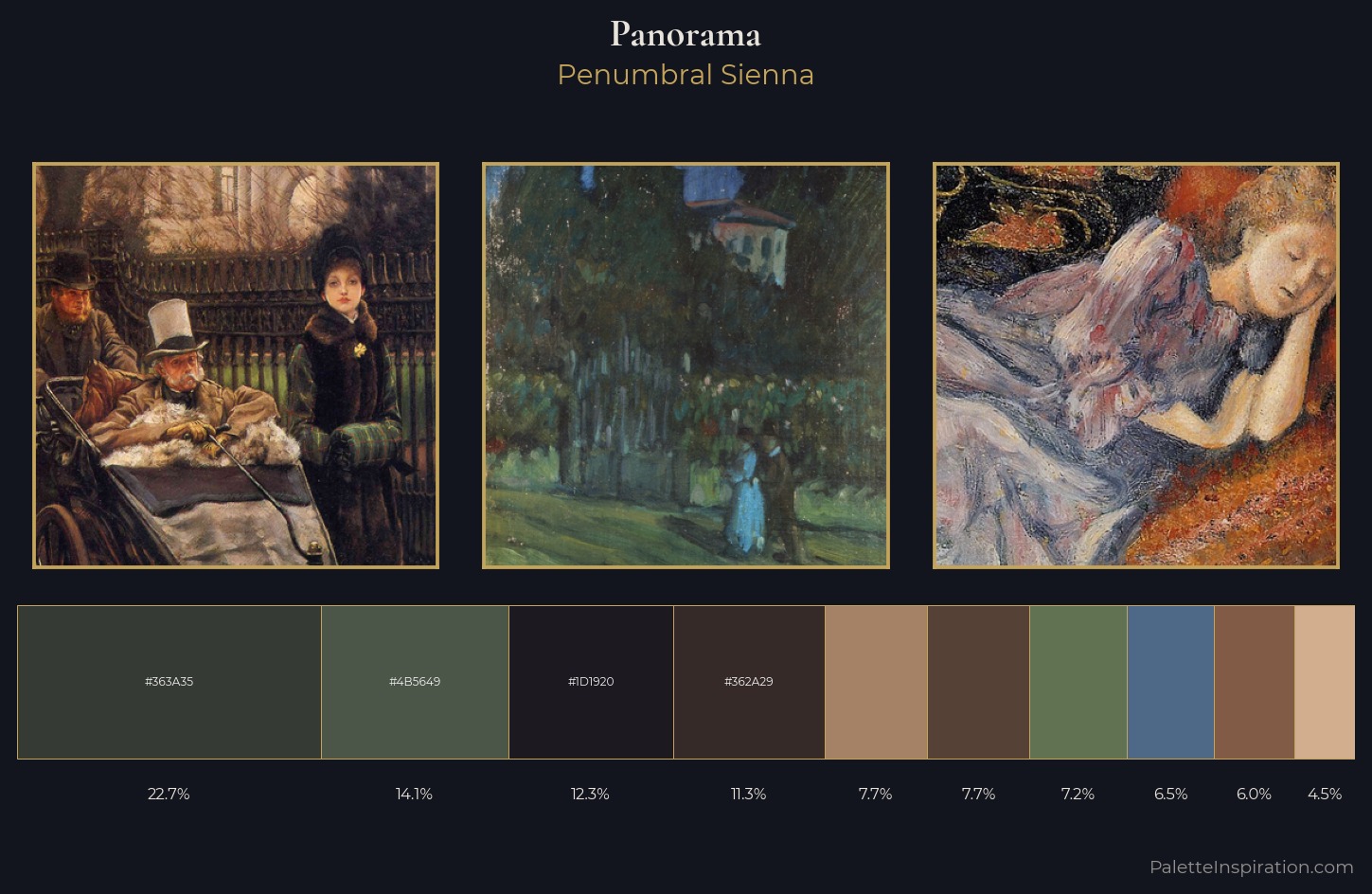 panorama Palette 6 — Penumbral Sienna