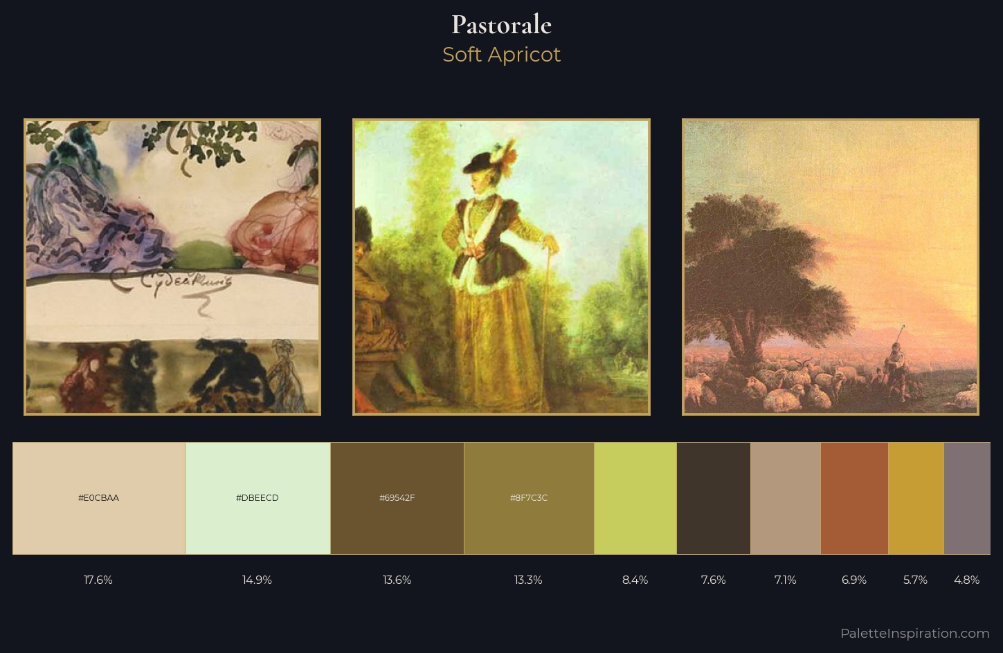 pastorale Palette 2 — Soft Apricot