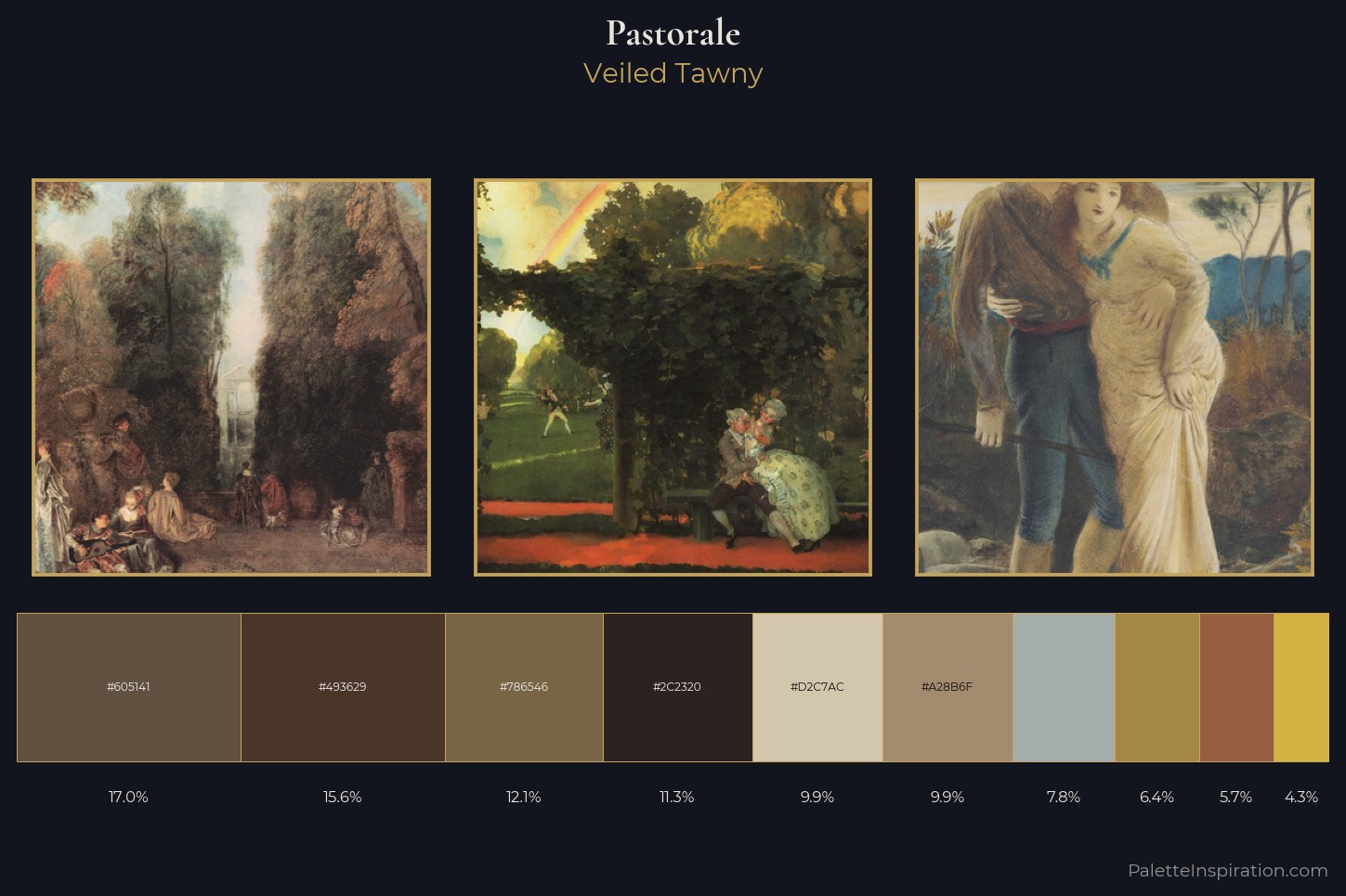 pastorale Master Palette — Veiled Tawny