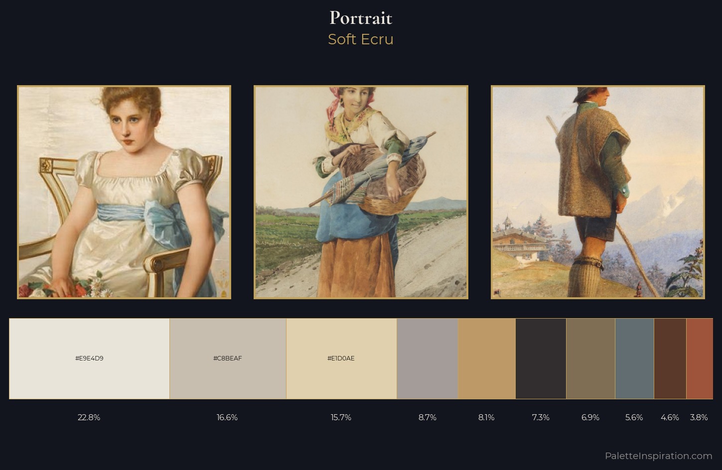 portrait Palette 3 — Soft Ecru