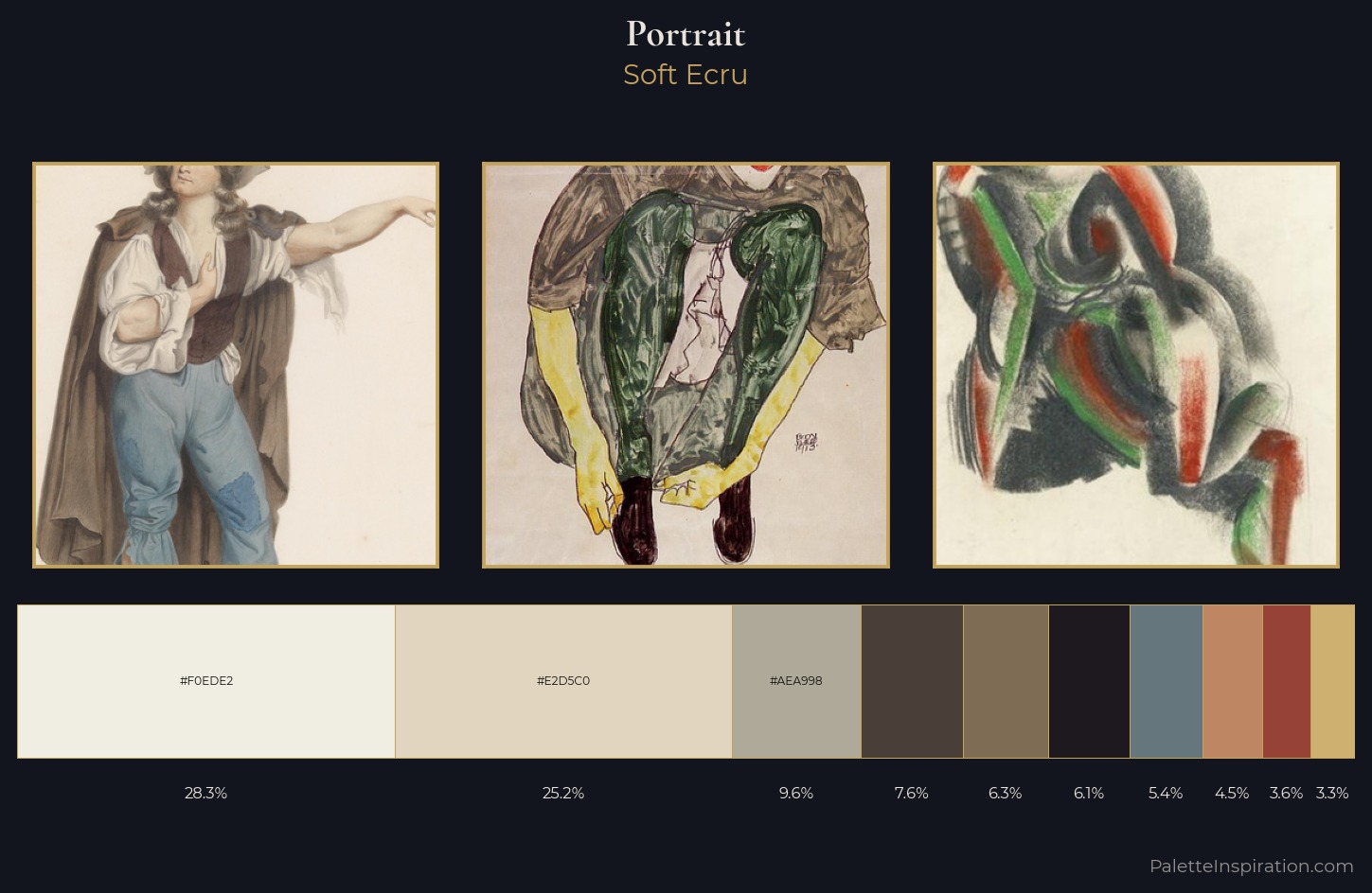 portrait Palette 5 — Soft Ecru