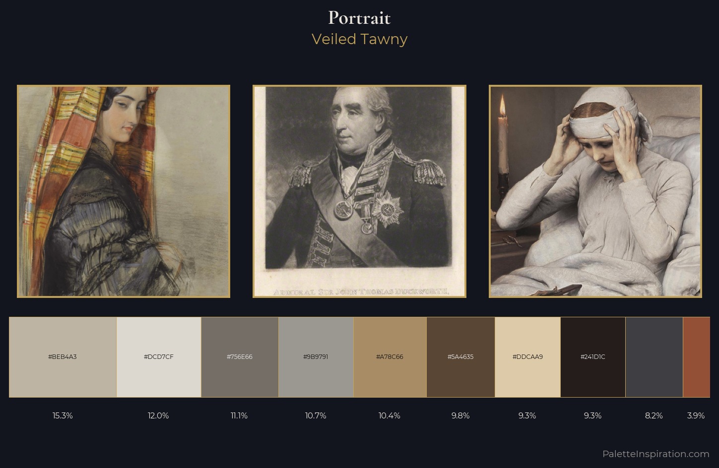 portrait Palette 8 — Veiled Tawny