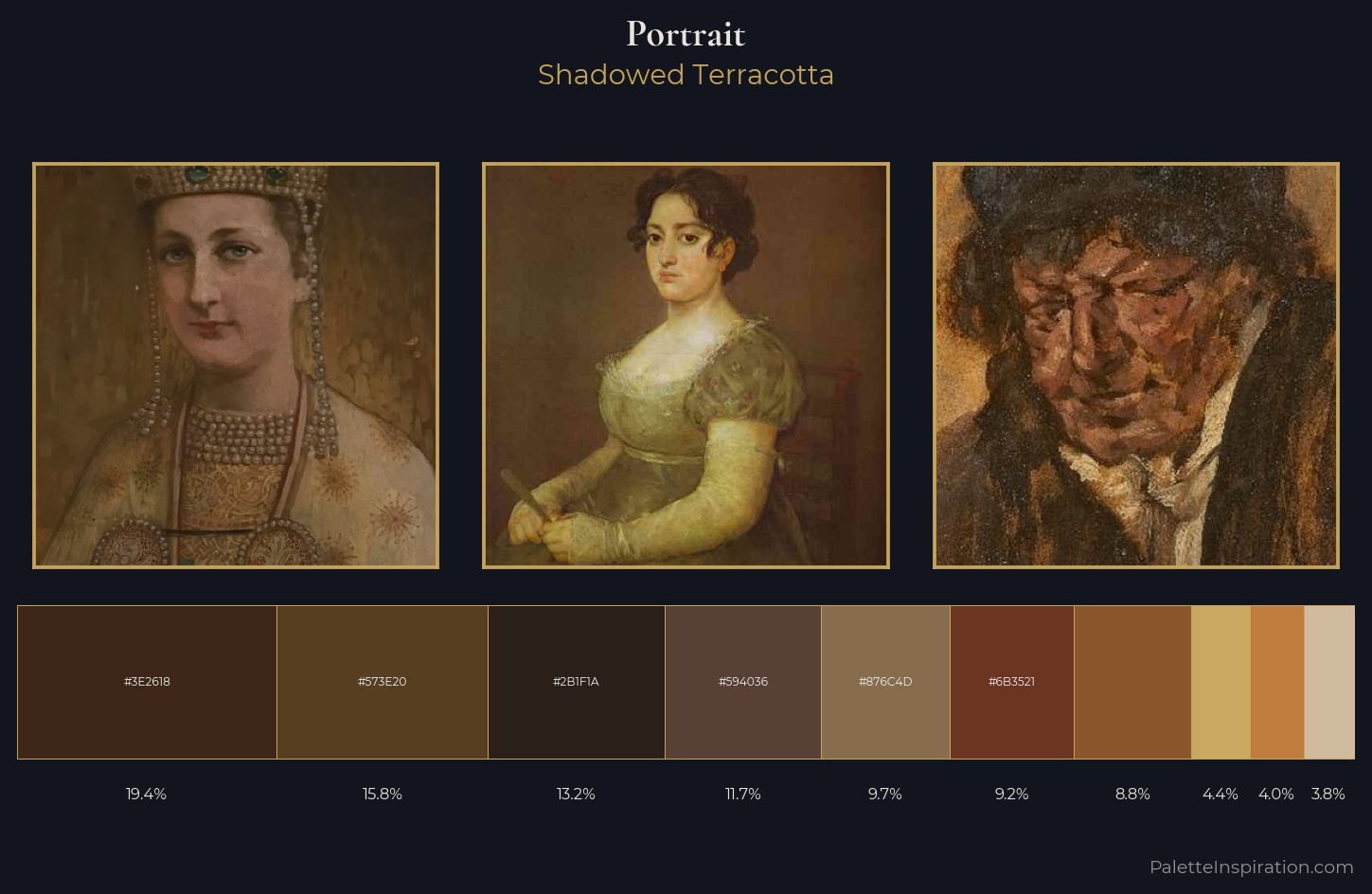 portrait Palette 29 — Shadowed Terracotta