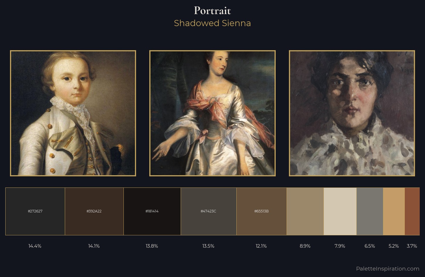 portrait Palette 30 — Shadowed Sienna