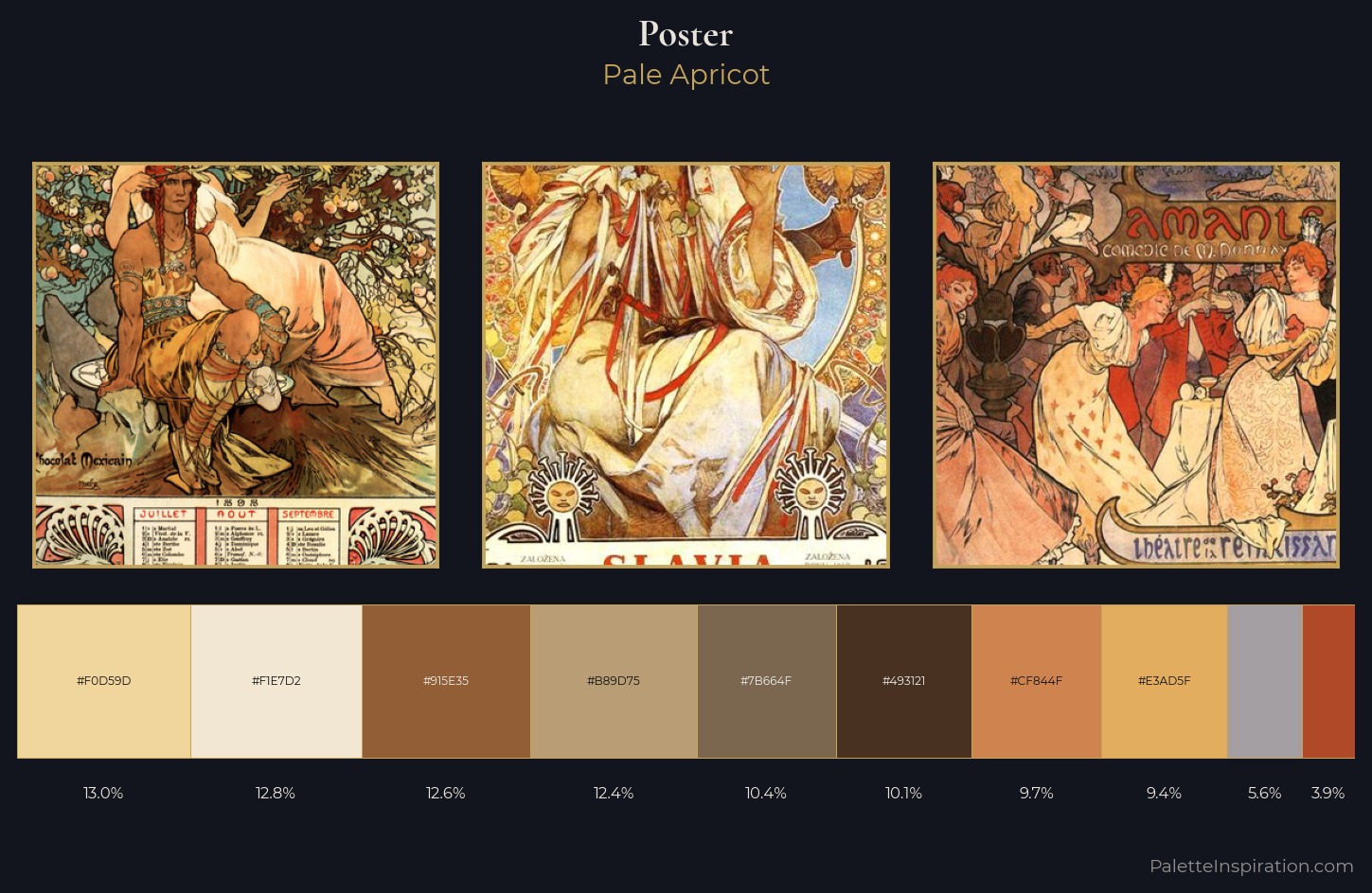 poster Palette 1 — Pale Apricot