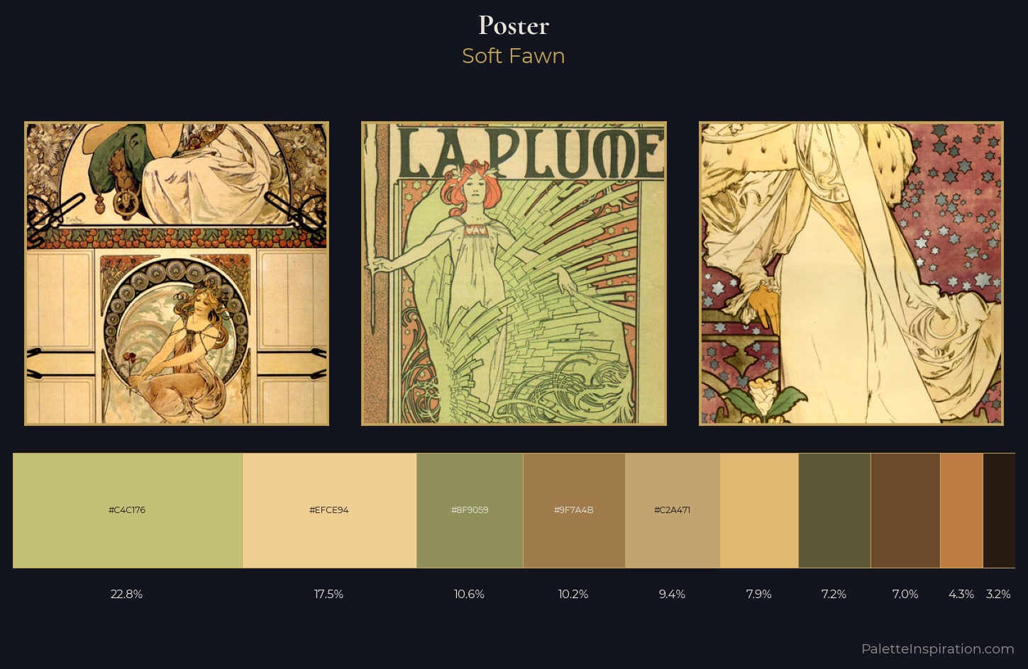 poster Palette 3 — Soft Fawn