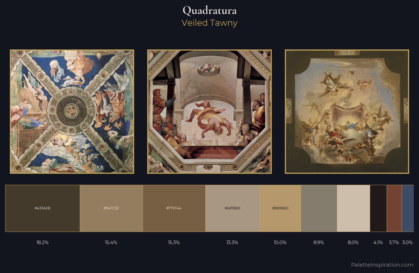 quadratura Palette 4 — Veiled Tawny