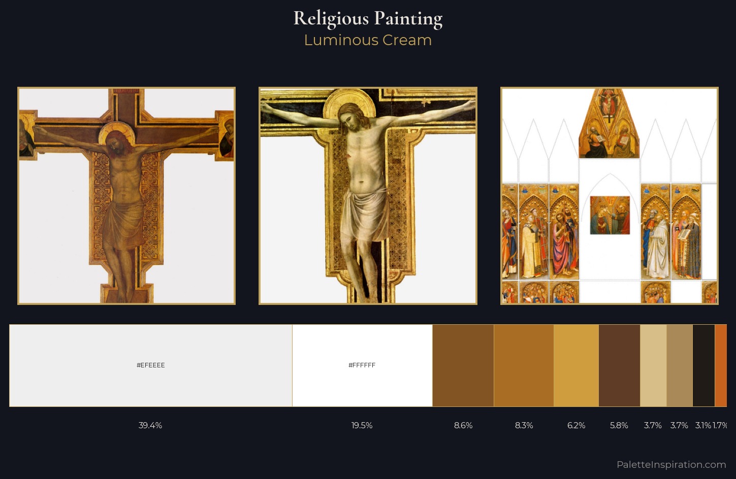 religious painting Palette 1 — Luminous Cream