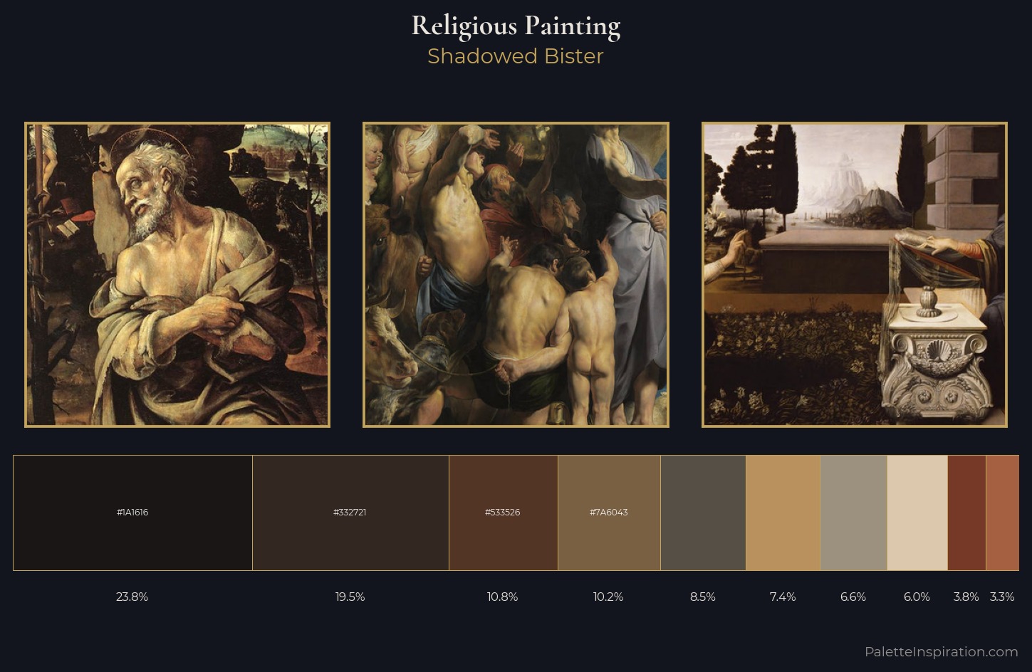 religious painting Palette 42 — Shadowed Bister
