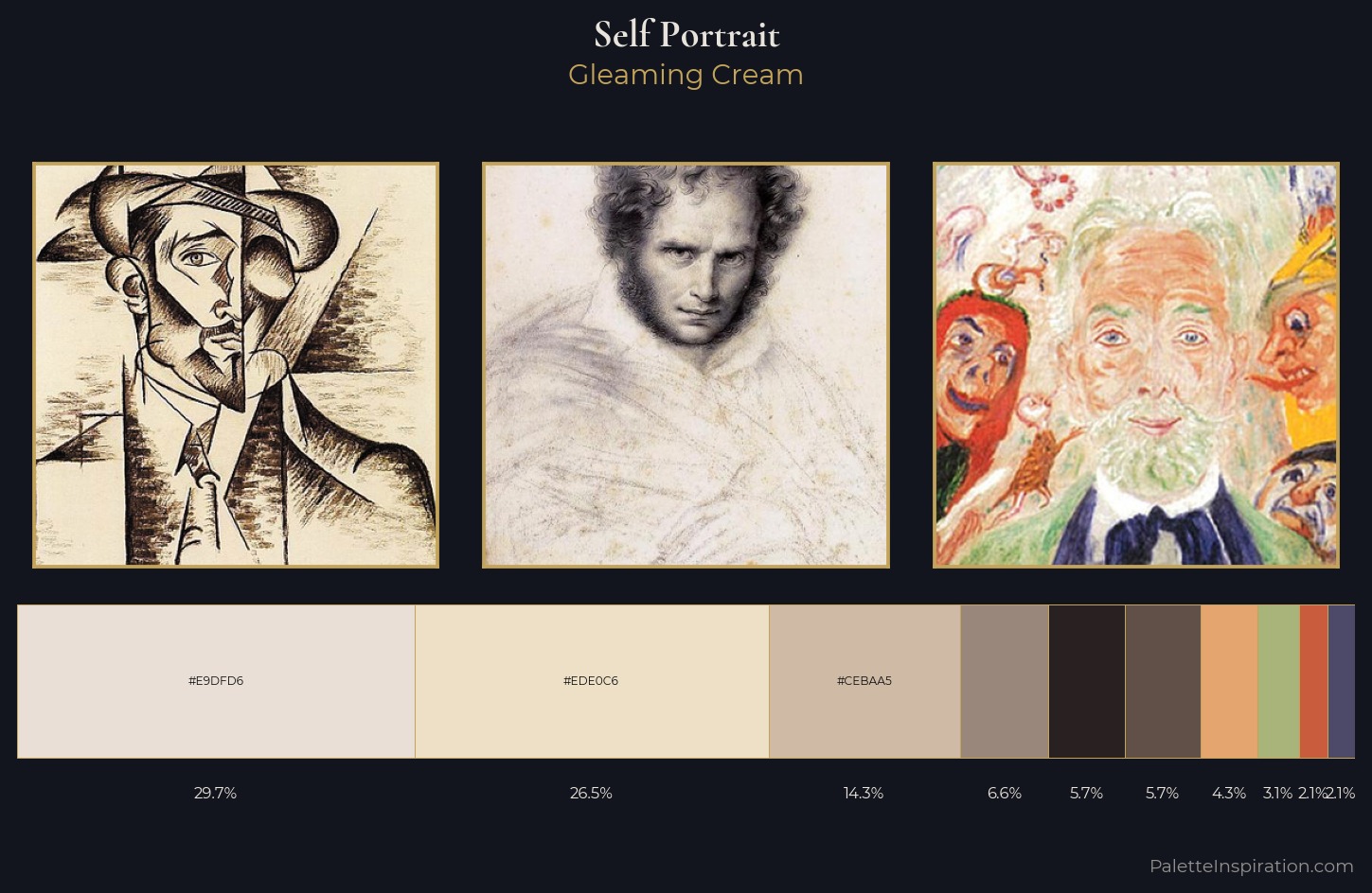 self-portrait Palette 2 — Gleaming Cream