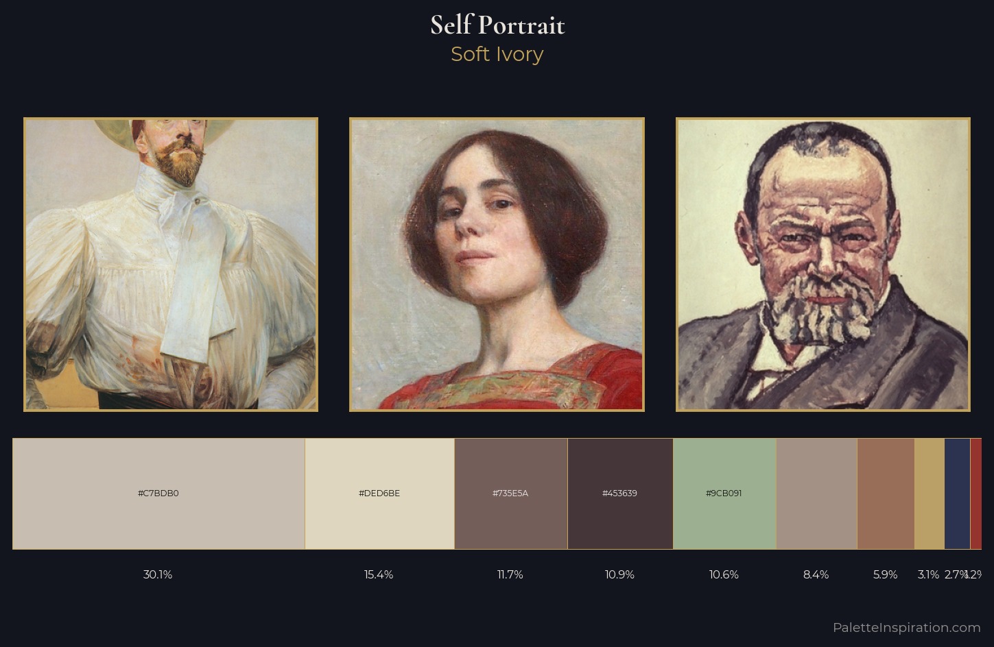 self-portrait Palette 11 — Soft Ivory