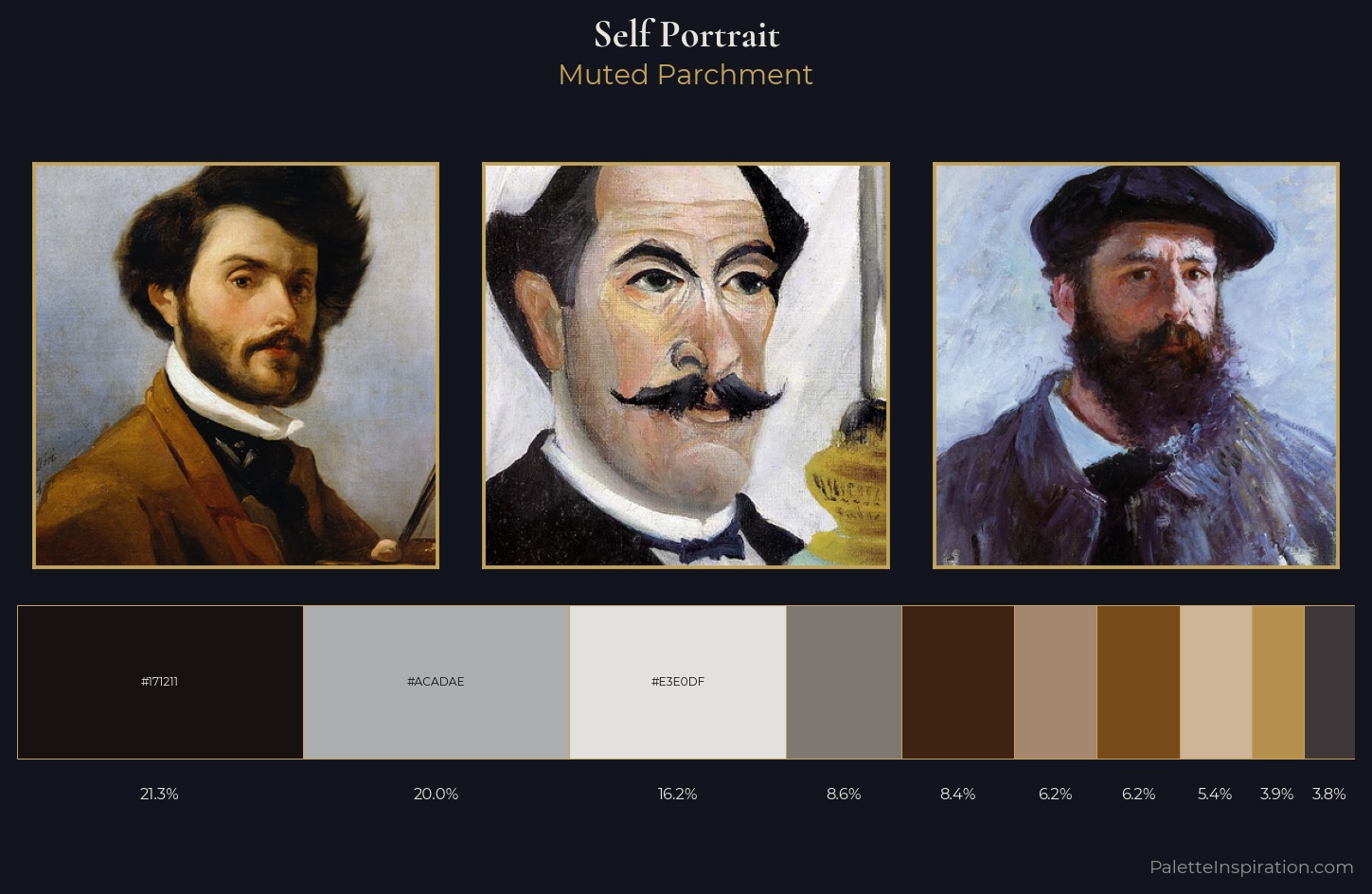 self-portrait Palette 15 — Muted Parchment